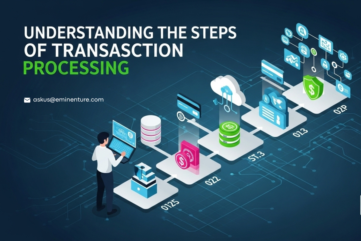 Steps Involve in Transaction Procession Process